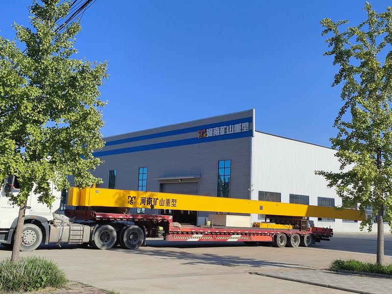 株洲某工程服務(wù)公司，選用我公司歐式雙梁起重機