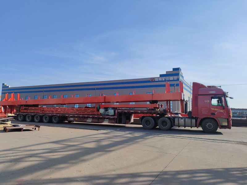 電動(dòng)葫蘆門式起重機(jī)  2臺(tái) MHxh10t—24m 制作完成，發(fā)往湖北交付客戶使用