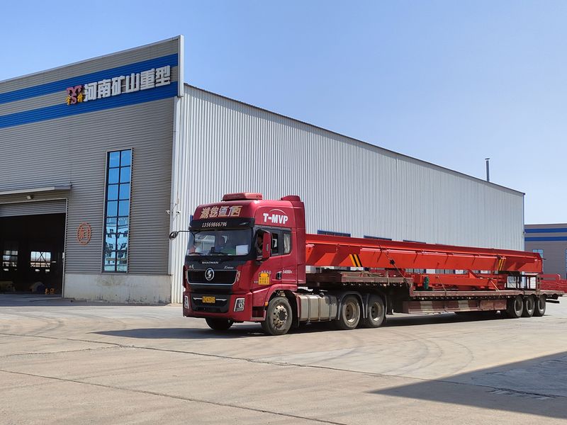 電動葫蘆門式起重機(jī)  MHxh10t—14m 外懸3.5/1.5m 制作完成，發(fā)往青海交付客戶使用