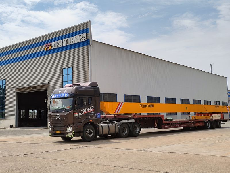 電動單梁起重機 HD5t—22.5m 制作完成，發(fā)往江西南昌交付客戶使用。